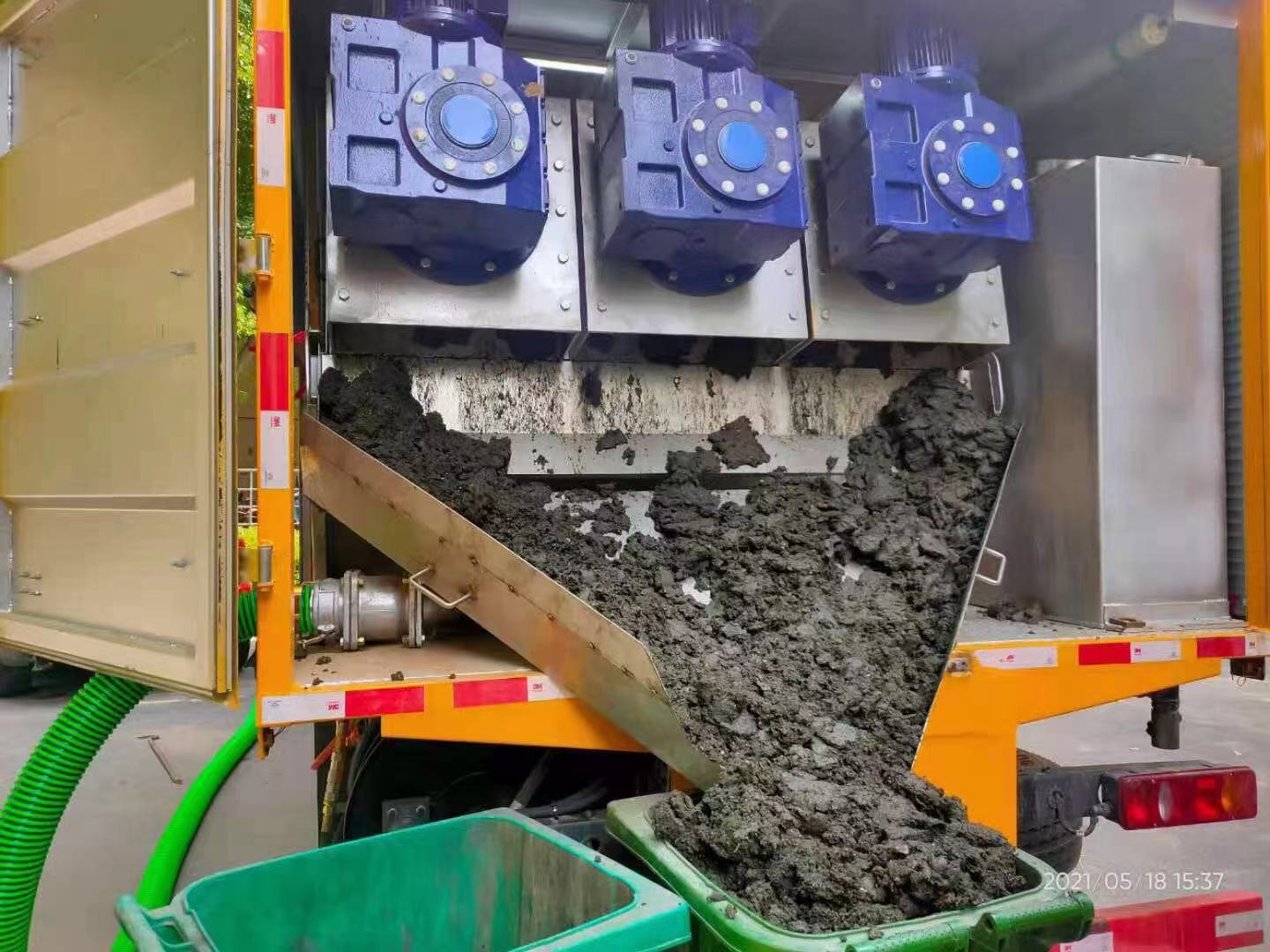 库车化粪池清掏城市维护站-泥浆净化干湿分离处理